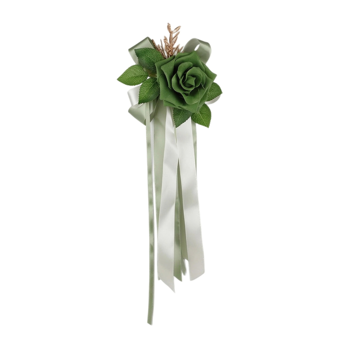 Wedding Car Flower Romantic Flower Decoration with Ribbon Floral for Door Handle