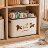Large Capacity Foldable Wardrobe Storage Bins for Clothes and Toys