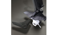 Outboarding Motor Hydrofoil Marine Hydrofoil Stabilizer with Mounting Holes Aerodynamic Outboarding Motor Wing for Anglers