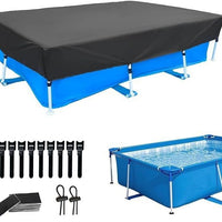 Yao Xin Polyester Rectangular Pool Cover, Waterproof, Dustproof, Various Sizes