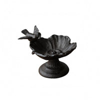 Cast Iron Bird Feeder Pedestal Base Garden Decor Decorative for Balcony