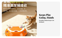 Automatic Interactive Cat Toy | Colorful Teasing Strands, Electric Cat Toy, for Home