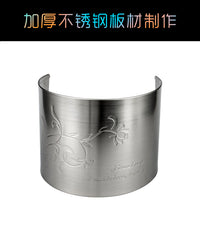 户外不锈钢档风板防风板小火锅炉子挡板植物油干锅盆情人火锅挡风