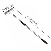Detachable Garden Weeder Replaceable Long Handle Action Hoe Heavy Duty