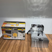 10L Electric Fryer with Stainless Steel Temperature Control, EU Plug