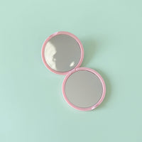 Compact Mirror for Handbag, Foldable Double Sided Makeup for Women Girls Cosmetic for Purse Pocket Lightweight