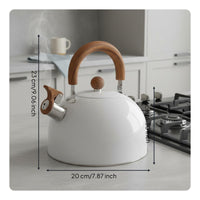 Stainless Steel Whistling Pot Loud Whistle Whistling Tea Kettle for Kitchen