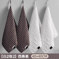 咖啡机专用抹布吸水毛巾咖啡店咖啡师吧台擦杯子不易掉毛清洁方巾