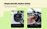 Waterproof wireless tire pressure LCD