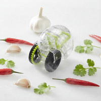 Hand Push Garlic Chopper Manual Rolling Garlic Mess Effortless for Cooking