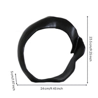 Abstract Sculpture Contemporary Circular Form Sculpture Moderna Non-Representative for Home Stylists, Shelf