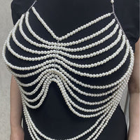 Sexy Beaded Body Chain for Plus Size Women
