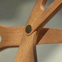 Wooden Tongs Beech Wood Scissor Tongs Serrated Wooden Food Clip for Home Cooks, Hosts, Kitchen, Buffet, Barbecue