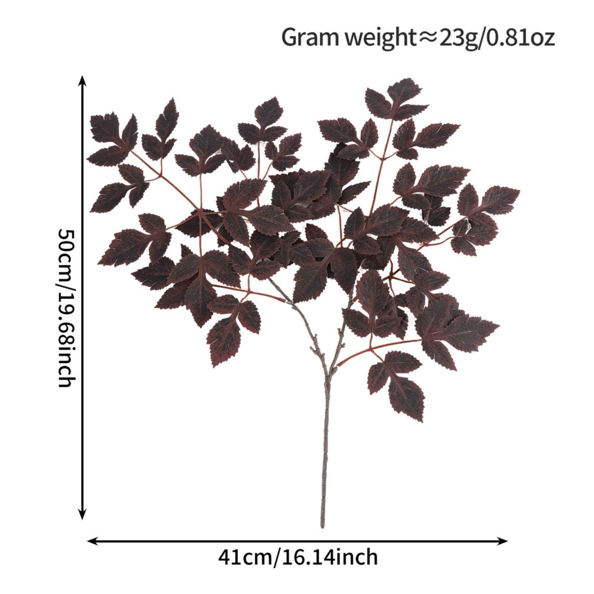 Fake Maple Leaf Branch Artificial Maple Leaf Pick Seasonal Shade Foliage for Dining Table