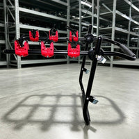 Adjustable Trunk-Mounted Bike Rack Universal Compatibility Trunk-Mounted Cycle Rack Hanging Rear Bike Carrier Easy to Install for Weekend Rides