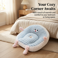 Cute Cartoon Animal Seat Cushion, Thickened Tatami Sitting Pillow, Soft Throw Pillow Children, Novel - Image 4