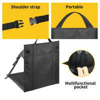 现货便携式体育场座垫带靠背座椅户外折叠座椅 Stadium cushion
