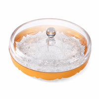Charcuterie Tray Faceted Food Storage Spherical Knob for Tabletop, Living Room