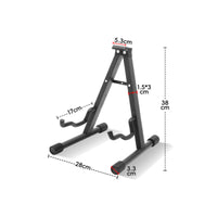 Triangular Guitar Stand Guitar Stand Easy to Carry Guitar Stand with Padded Arms Heavy Duty Small for Guitarists, Home Practice
