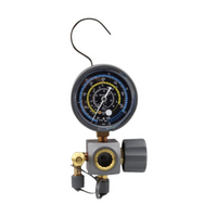 Air conditioner gauge set – Gauge, Pressure Measurement, Coolant Charging, Robust, Automotive & Home Maintenance