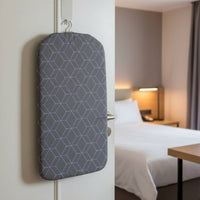 Hanging Ironing Mat Heat Resistant Foldable Steaming Blanket 360° Swivel Hook