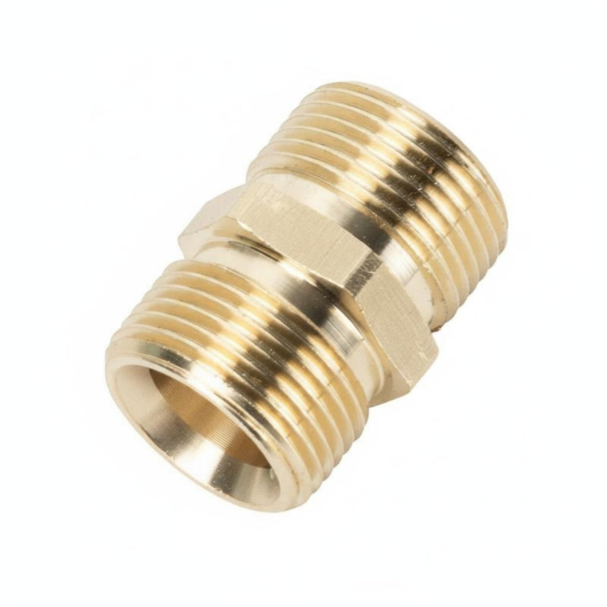 Heavy Duty Pressure Washer Hose Coupler Leak Proof High Pressure Hose Connector for Car Washing, Garden