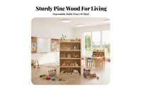 Multi-Tier children's Organizer Childsafe kids' Furniture Stable framework Large Capacity for Nursery, Living Room, Bedroom