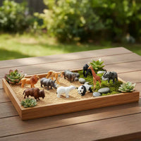 Realistic Creature Figurine Set Safe