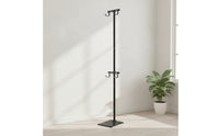 Double-Hook Vertical Bike Rack with Hooks Adjustable Vertical Bike Rack Heavy-Duty Cycle Floor Stand Indoor for Cyclists