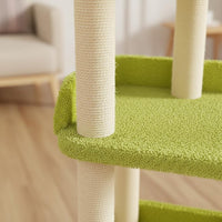 Multi Level Cat Climbing Structure Space Saving Cat Climbing Structure Sisal Wrapped Posts