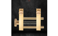 Violin Seam Clamp Brass Violin Gluing Clamp Double Sided Music Tool for Luthiers, Workshop