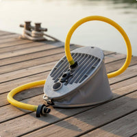 Inflatable Boat Pump Portable Foot Air Pump Double Function for Boating, Boaters