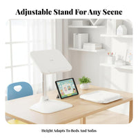 Adjustable Reading Stand Multi-Functional Adjustable Floor Reading Stand for Bed