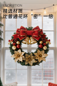 Christmas Decorative Wreath Door Hanging for Wall and Scene Decoration
