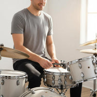 Snare Drum Mute Noise Reduction Music Accessory Easy to Install for Drummers