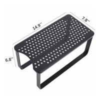 Water Dispenser Stand Perforated Top Water Filter Stand Metal for Kitchen