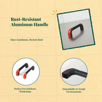 CNC aluminum rustproof handle