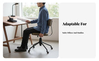 Character Backrest Chair utilitarian aesthetic Computer Seat Easy Assembly for Studio