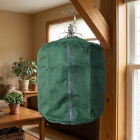 Round Bird Cage Cover, Nylon Blackout Birdcage Cover and Bird Cage Drape, Light-Blocking Parrot Cage Cover for Birds, L-Large Size Budgie Cover