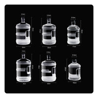 Water Cooler Bottle High Temperature Resistant Refillable Water Jug Odorless