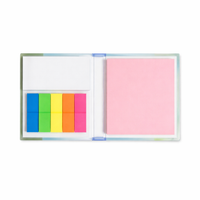 Colorful Die Cut Sticky Notes for Advertising Promotional Use, Custom Shaped Novelty Postits for Businesses, Transparent Repositionable for Planners
