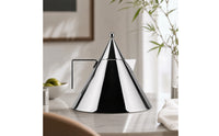 Tea Kettle Ornament Decorative Kettle Ornament Geometric Triangular Sculpture for Interior Designers, Sideboard