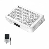 Twin Fan Nail Dust Extractor Quiet Operation Beauty Appliance Reusable Filter
