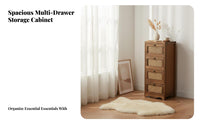 Rattan Drawer Nightstand Vintage design Rattan Drawer End Table Sturdy Construction Minimalist Design for partners, Renters