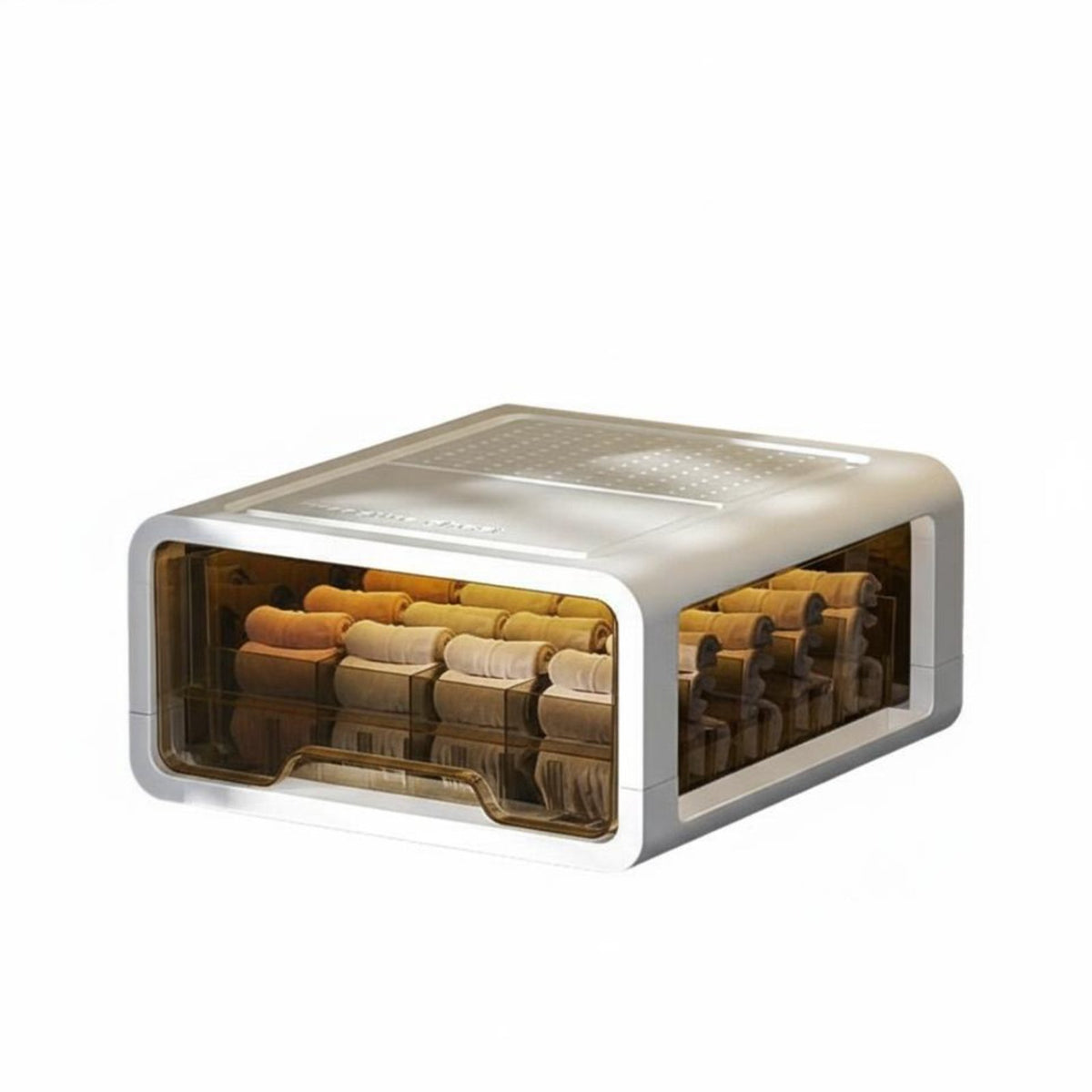 3 Pieces Underwear Storage Box Set Space-Saving Drawer Organizer for households