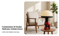 Sculptural Fungus-Shaped Table Lamp Decorative Fungus-Shaped Night Light