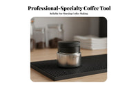 304 Stainless Steel Espresso Tamper Improves Consistency Espresso Distribution Tool Easy to Clean for Baristas