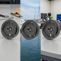 Starter Flywheel Black Accessory Reliable Tool for Boat Owners