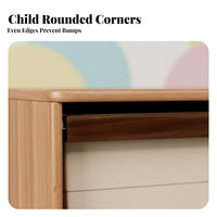 Multi-Bin Shelf Large Capacity Multi-Bin Cabinet child-safe fromsign sturdy Frame for Playroom, Nursery