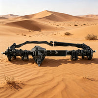 Front Axle Easy to Install RC Crawler Axle Realistic Mechanical Look Hobby Vehicle Part for Rock Crawling